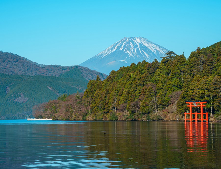Hakone Is Renowned For Its Peaceful Scenery Enjoy A Relaxing Cruise Across Lake Ashi Where On Clear Days You Can Admire Mount Fuji In The Distance