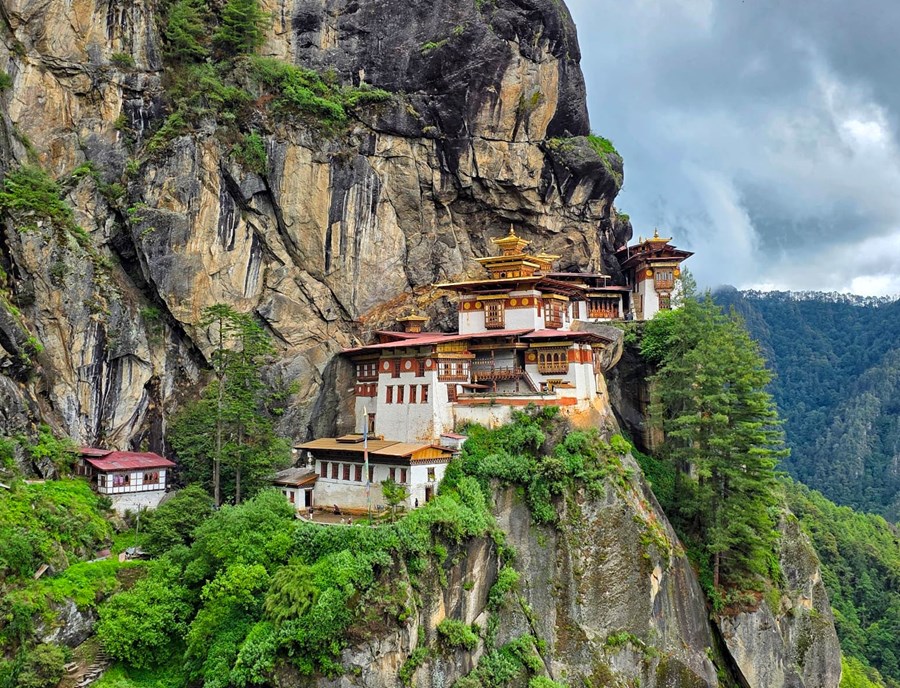 Tiger's Nest Monastery Summer Landscape Dorji Wangchuk