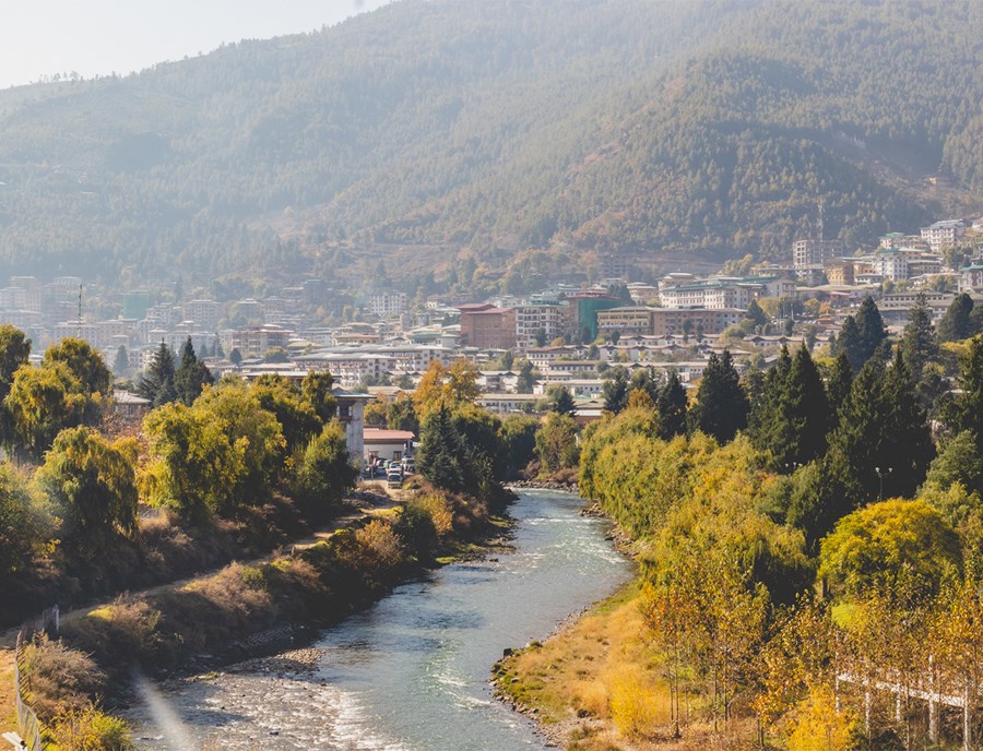 Thimphu Valley Blending Tradition Culture And Mountain Beauty