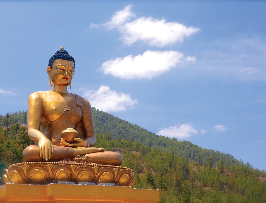 Buddha Dordenma Thimphu Radiating Peace Above The Valley