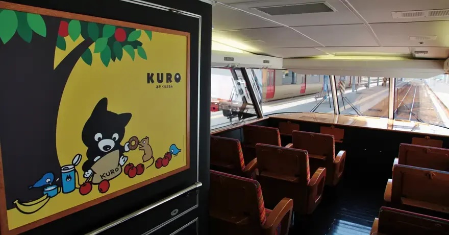 Aso Boy Train Interior Kyushu