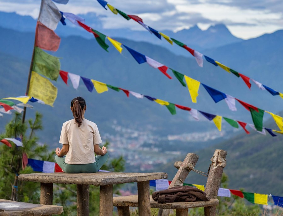 Yoga Practice In Thimphu