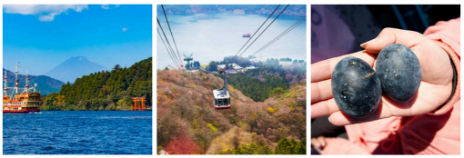 Lake Ashi, black eggs