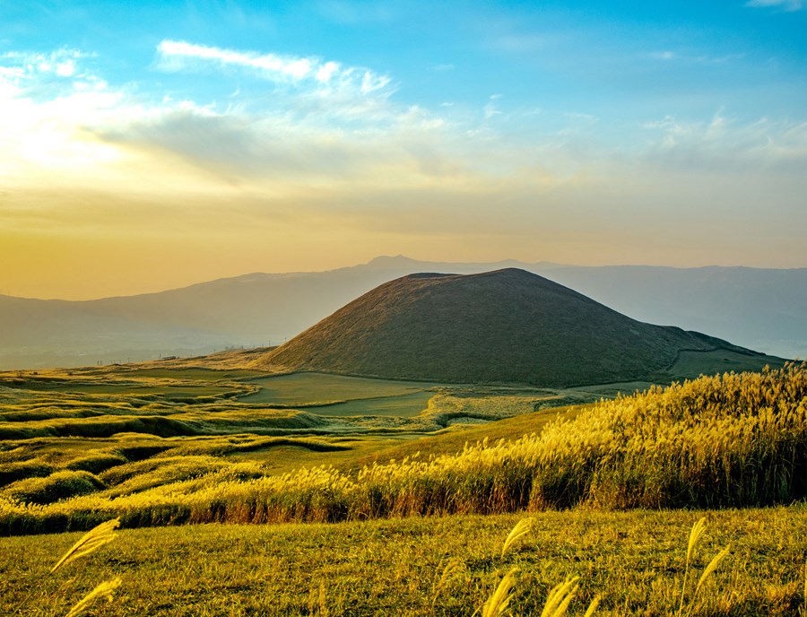 Mount Aso, Located In Kyushu S Aso Kujū National Park, Is Japan’S Largest Active Volcano, Featuring A Massive 25Km Diameter Caldera