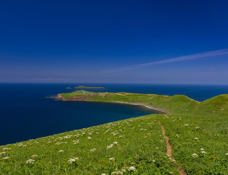 Cape Sukoton Offers A Breathtaking Panorama From Its Rugged Cliffs At The Northern Tip Of Rebun Island