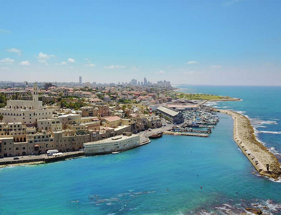 Old Jaffa And Its Serene Coastline Blending History With Seaside Calm