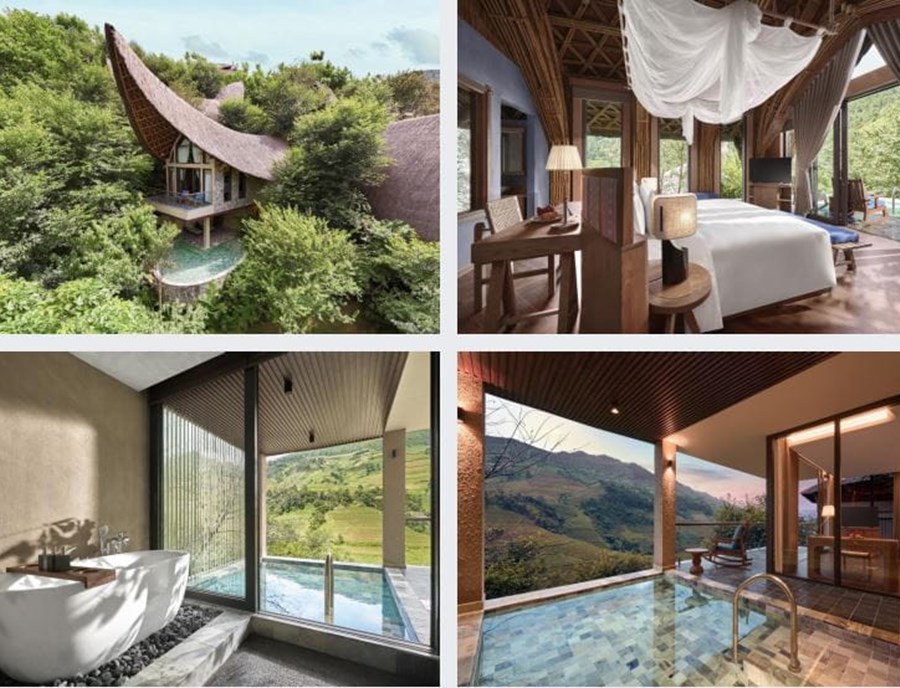 Garrya Mu Cang Chai Resort Vietnam Mountain View Pool Villa