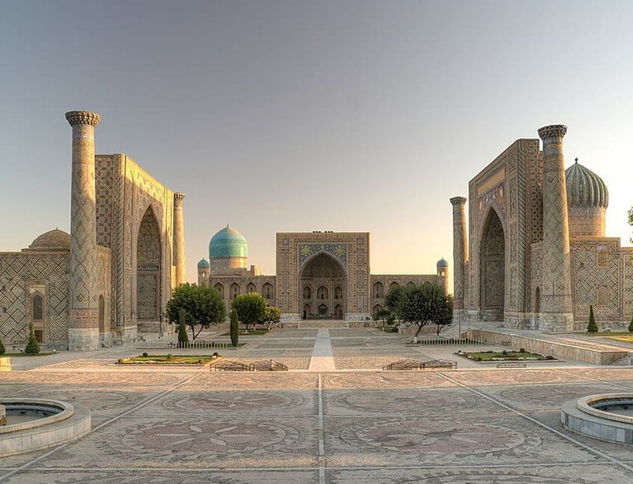 Registan Square In Samarkand