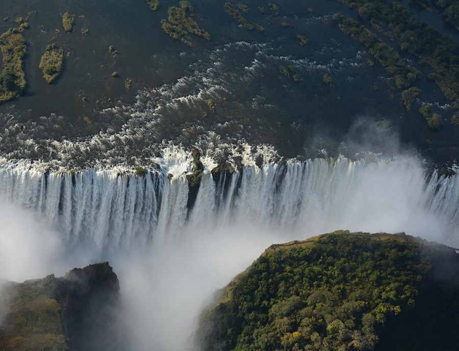 Victoria Falls From Above