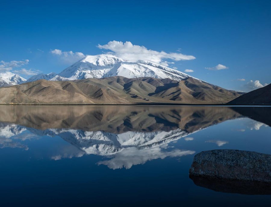 Spectacular Karakul Lake Beneath The Pamir Mountains