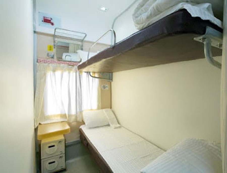 IRCTC Buddhist Circuit Tourist Train First Coupe