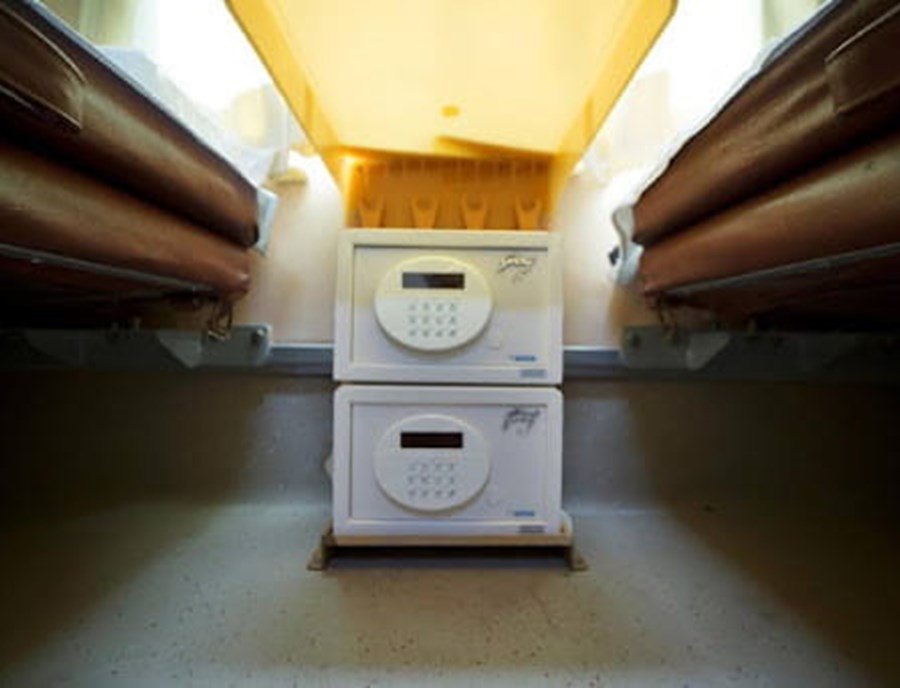 Buddhist Circuit Tourist Train Safe Deposit Box