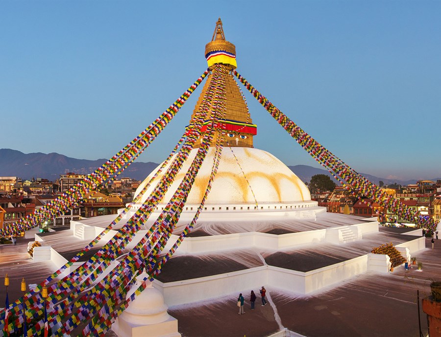 Boudhanath Stupa Welcomes Peaceful Moments Of Reflection