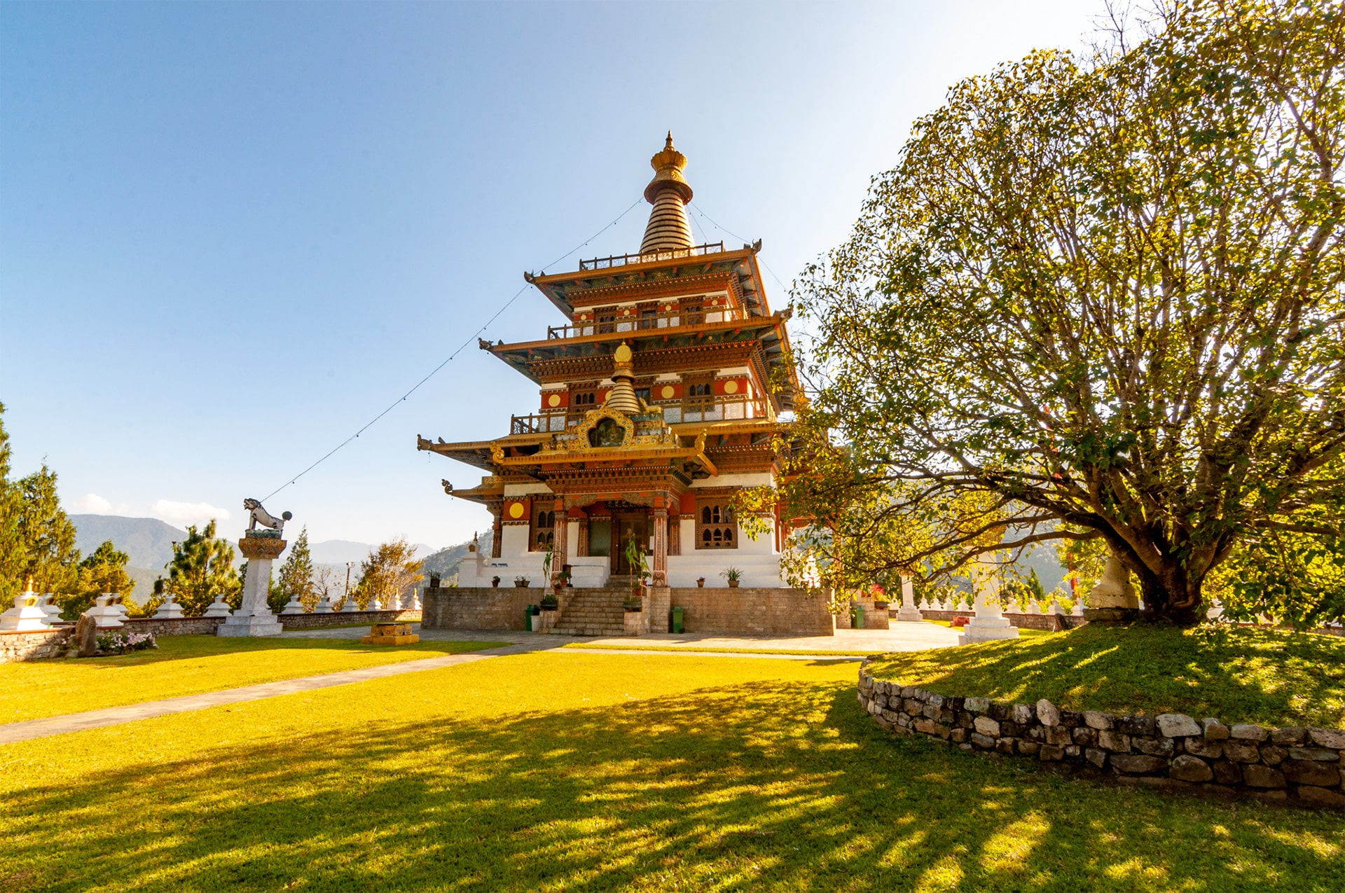 Khamsum Yulley Namgyal chorten, Punakha_Bhupen Ghimiray