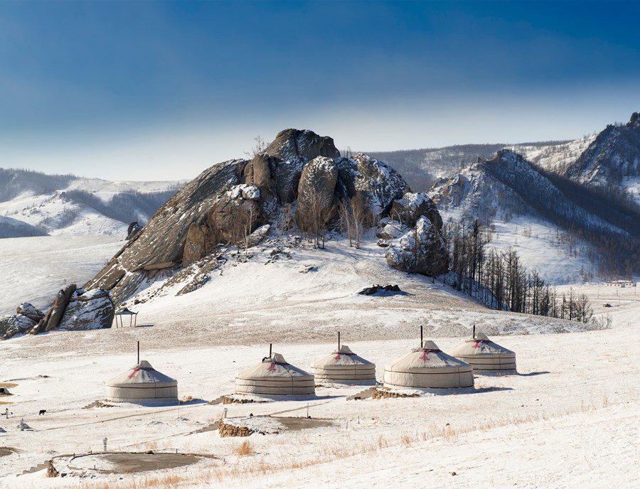Mongol Nomadic Camp Bringing Centuries Old Traditions Vividly To Life