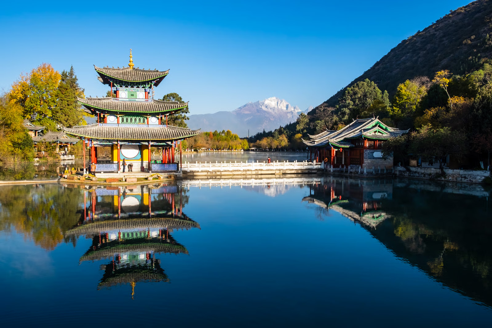 Black Dragon Pool, Where Jade Dragon Snow Mountain Creates One Of Lijiang’S Most Iconic Views