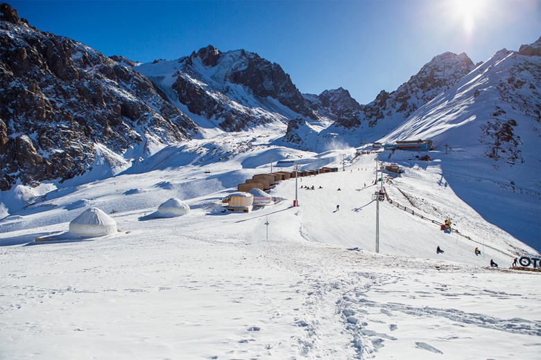 Shymbulak Mountain Kazakhstan