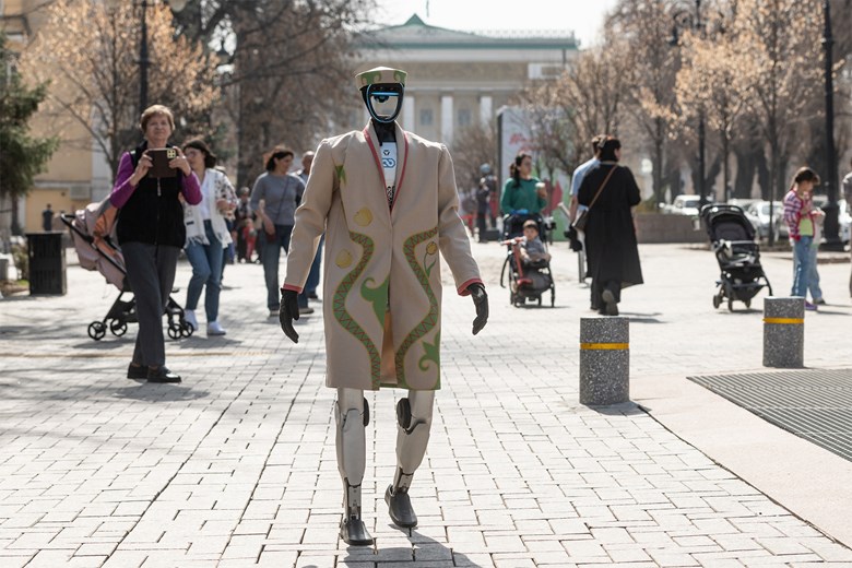 Streets in Almaty Kazakhstan