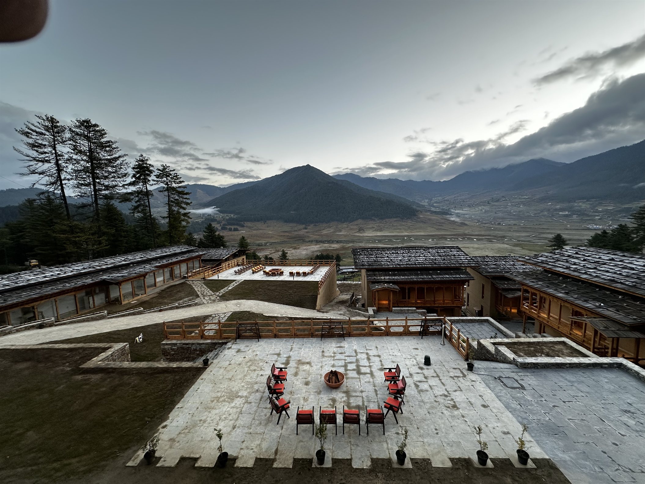 Wake to wide valleys and peaceful mountain landscapes in Gangtey