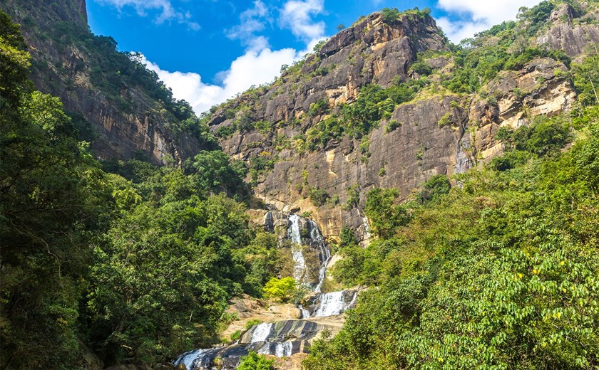 Discover the enchanting Rawana Falls