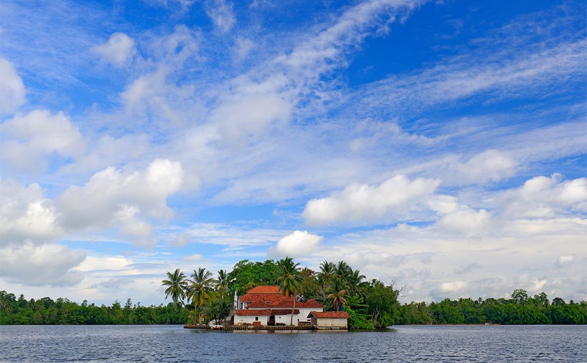 Relax along the golden beaches of Bentota