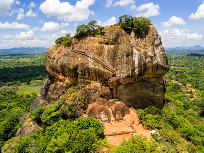 Climb the legendary Sigiriya Rock Fortress, the 8th wonder of the world