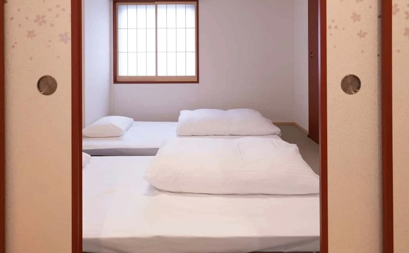 Hime Samurai Room at MIMARU Osaka featuring elegant samurai-inspired Japanese décor