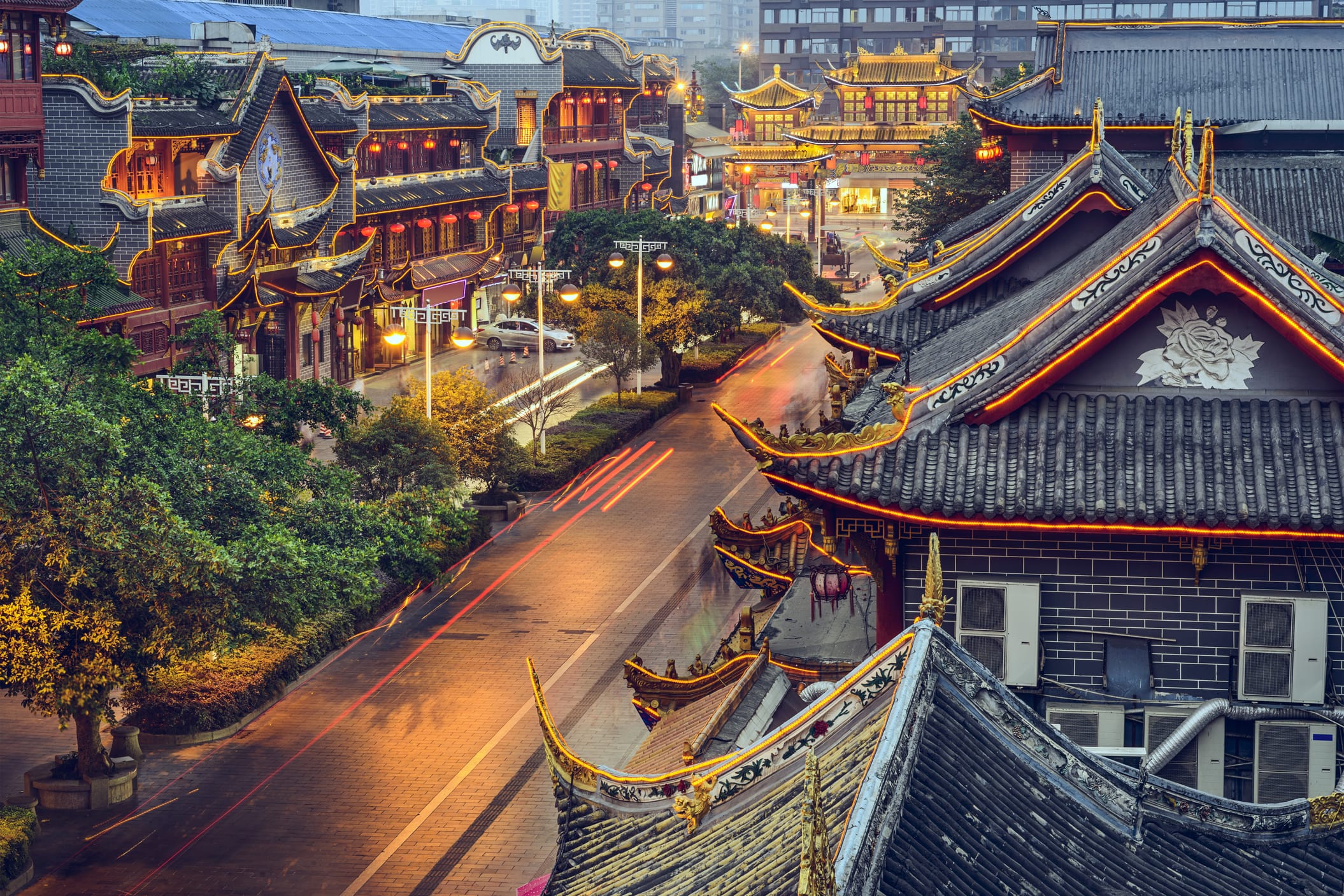 Slow down and enjoy Chengdu beneath warm summer skies