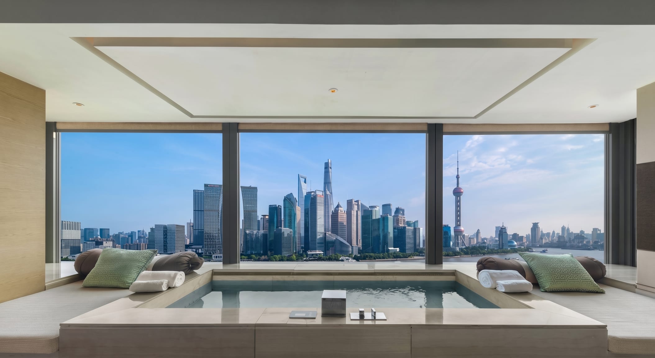 Wake up to inspiring city views from the comfort of your room