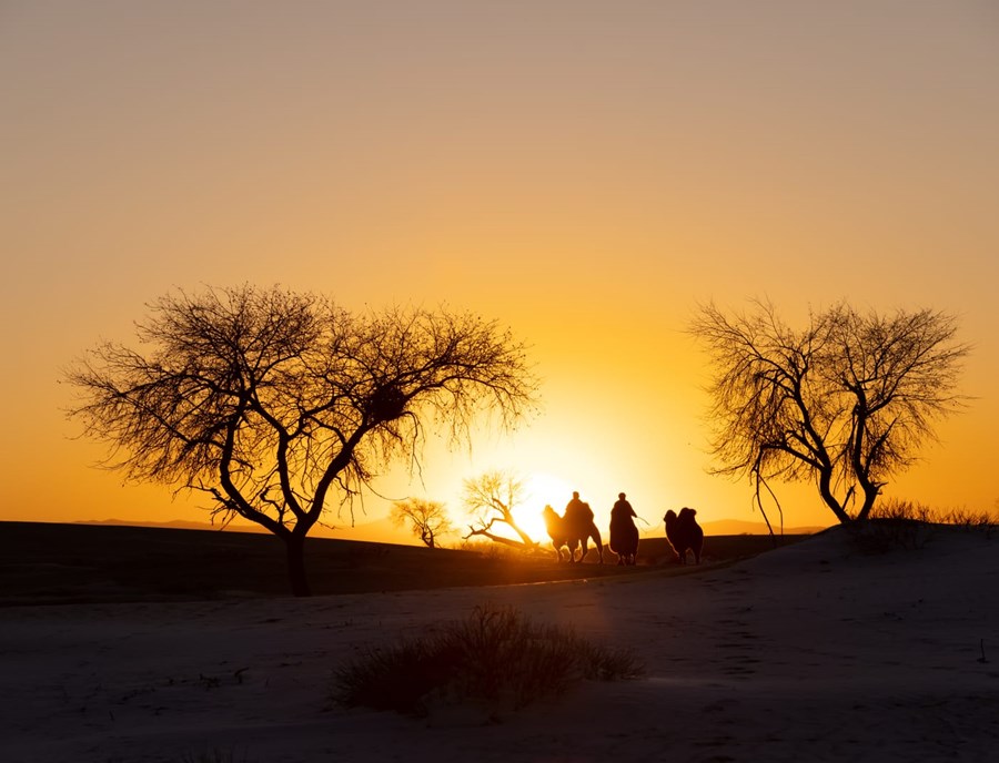 Watch The Sunset Over Mongolia’S Mini Gobi Desert