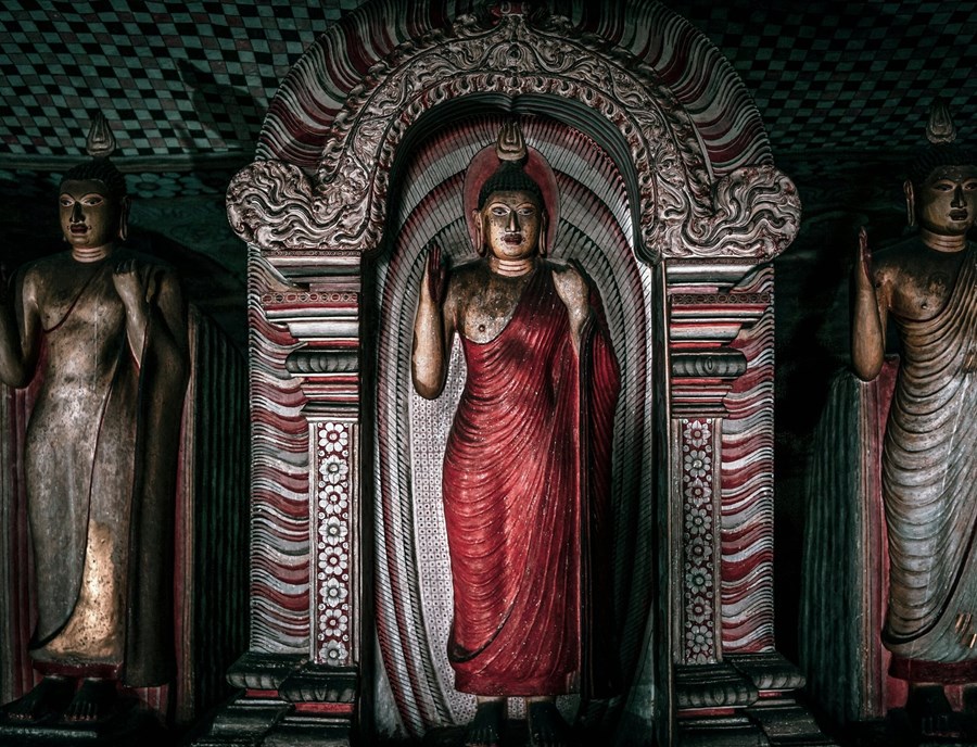 Explore Dambulla Cave Temple, a UNESCO World Heritage Site filled with Buddha statues and intricate murals.jpg