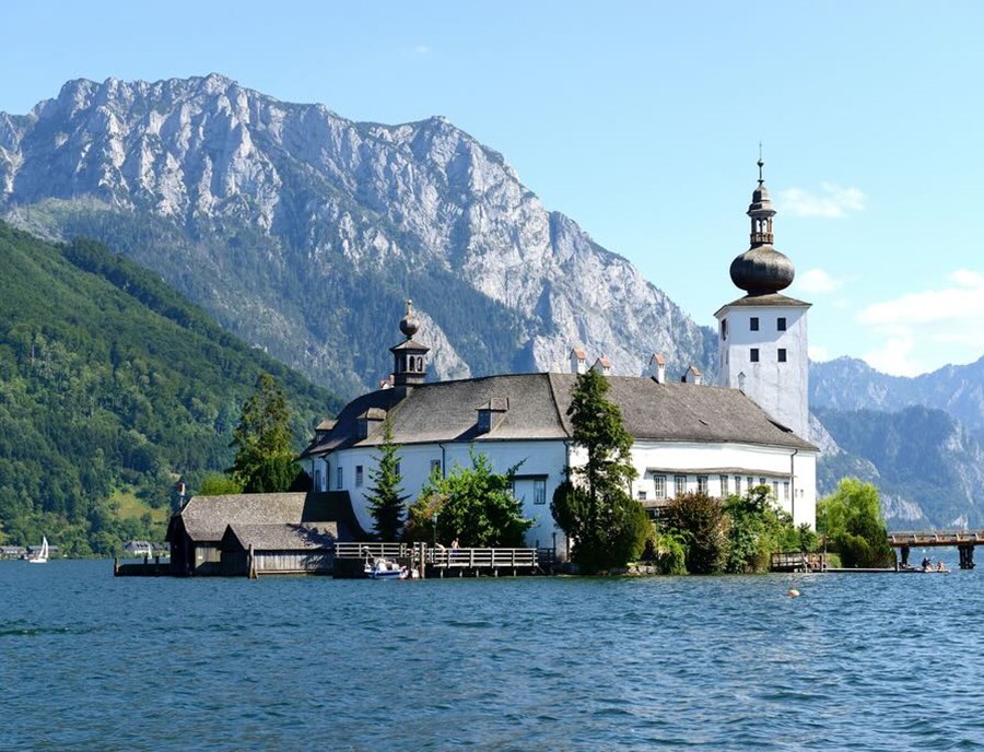 Schloss Ort Lake Traunsee Karl Heinz Ruber
