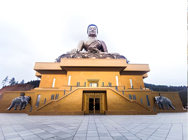 Buddha Point in Bhutan, featuring a towering Buddha statue