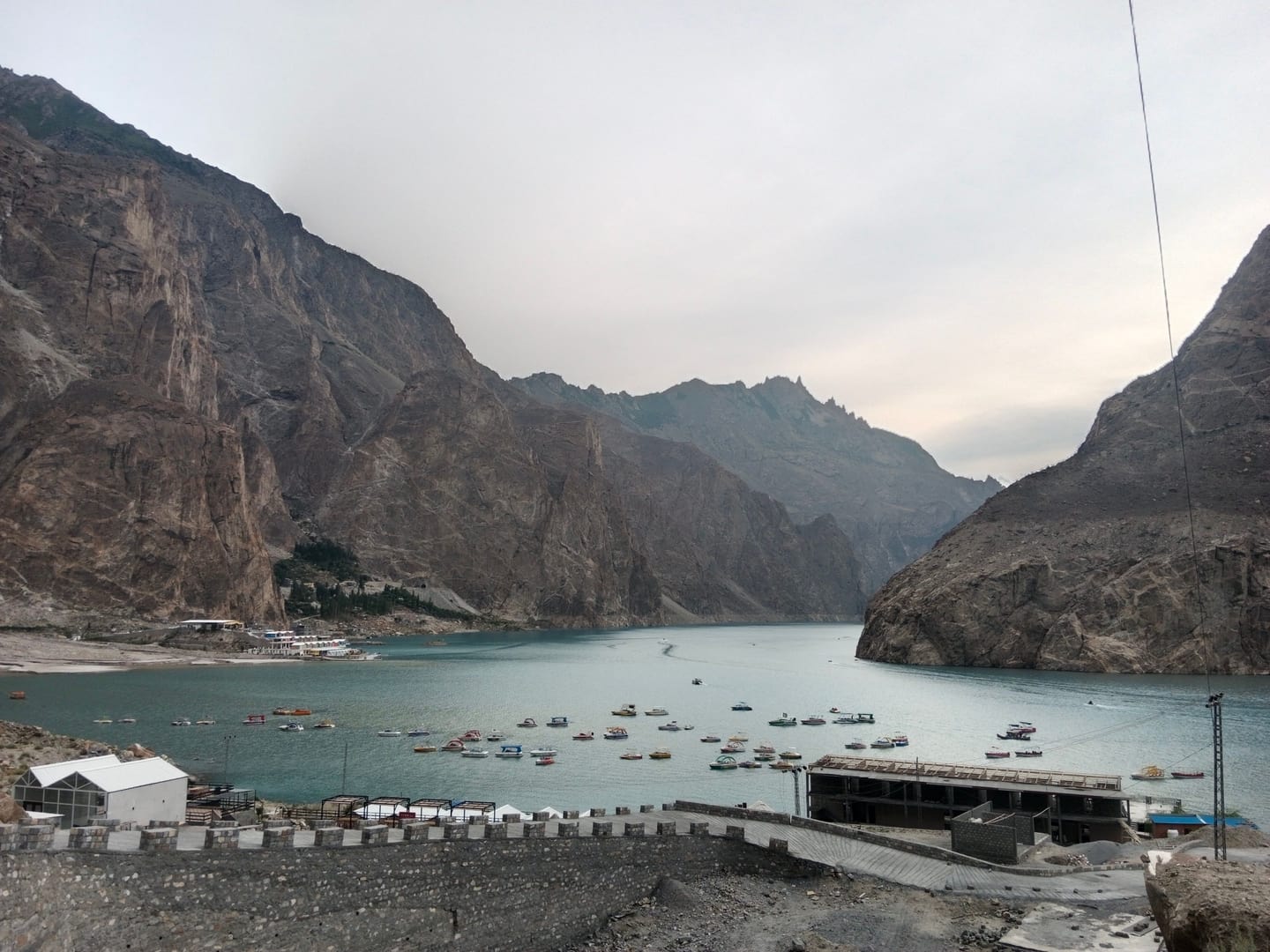 Attabad Lake Boats Hunza