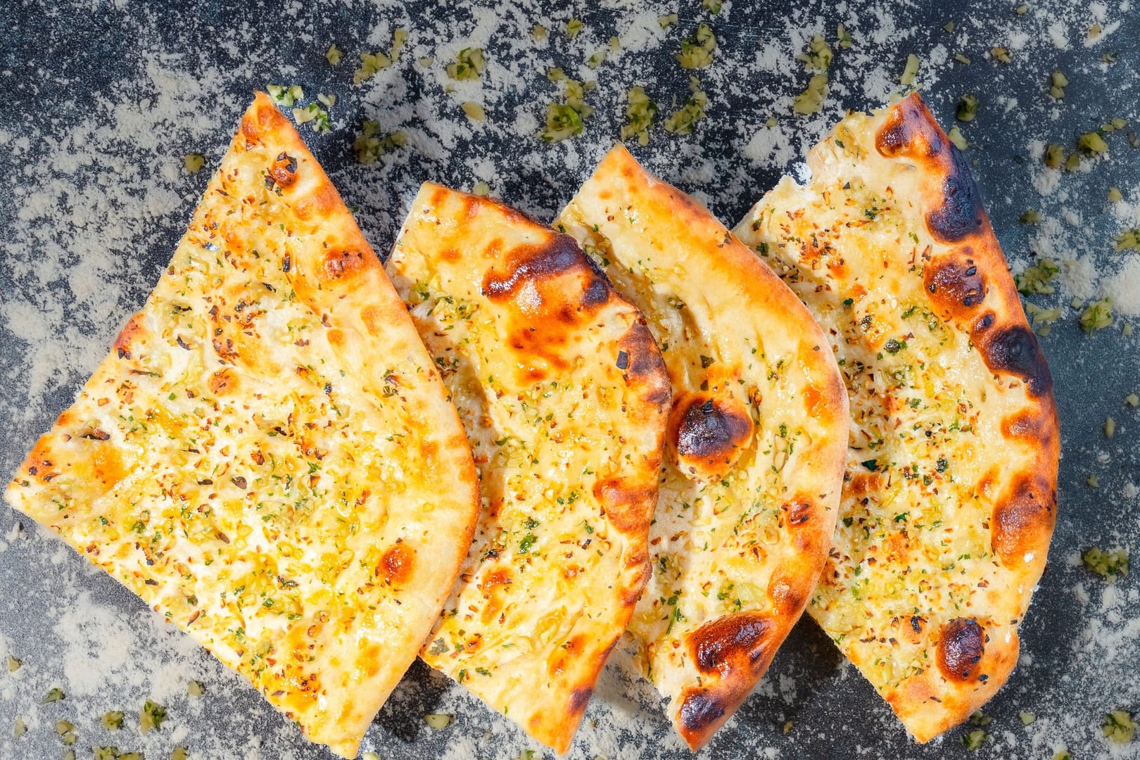 Garlic Naan Bread