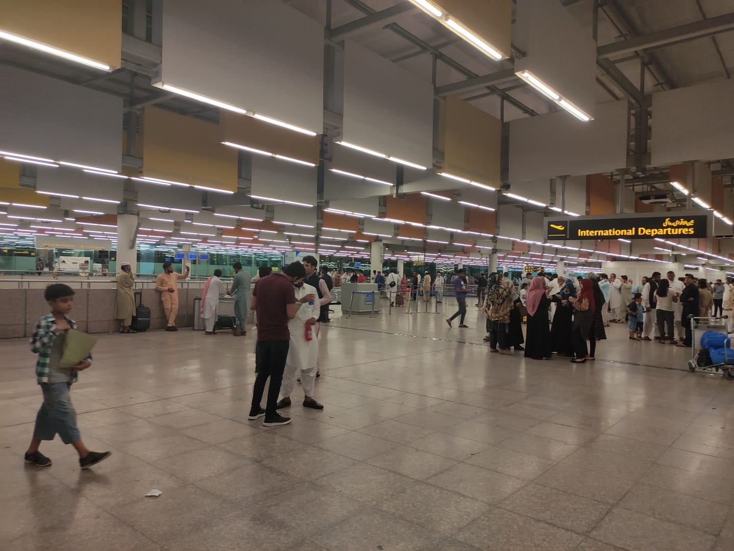Islamabad Airport Terminal Concourse
