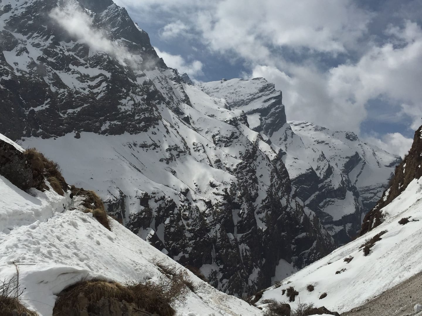 Snowy Himalayan Trail Nepal