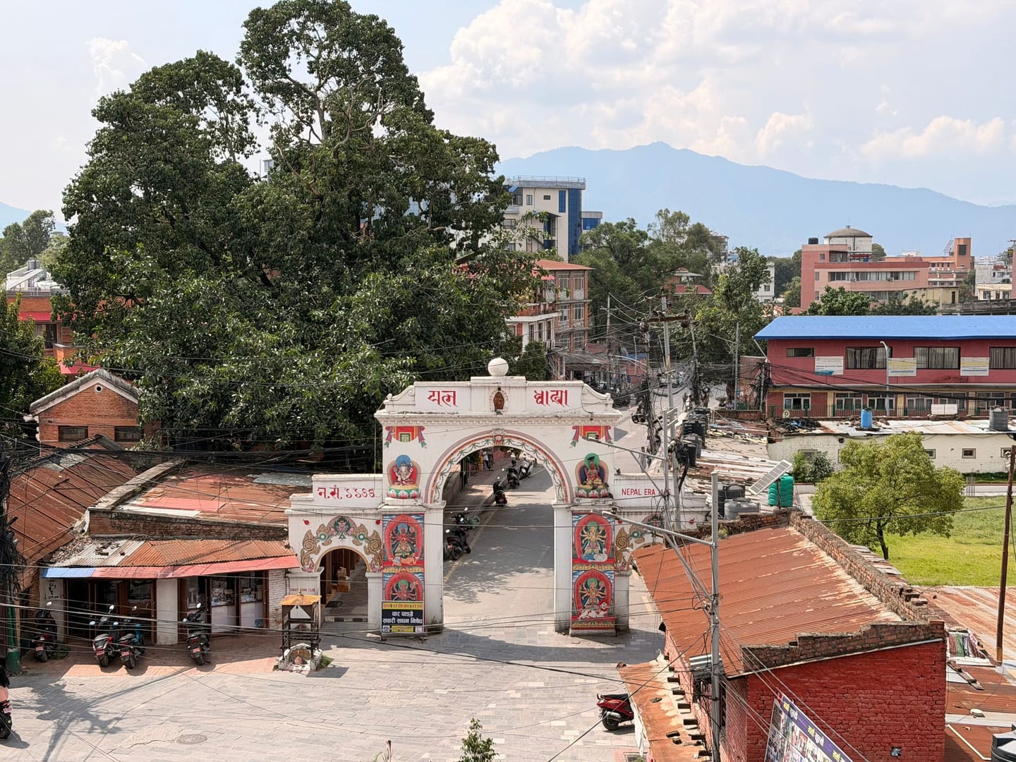 Kathmandu Traditional Gate Nepal