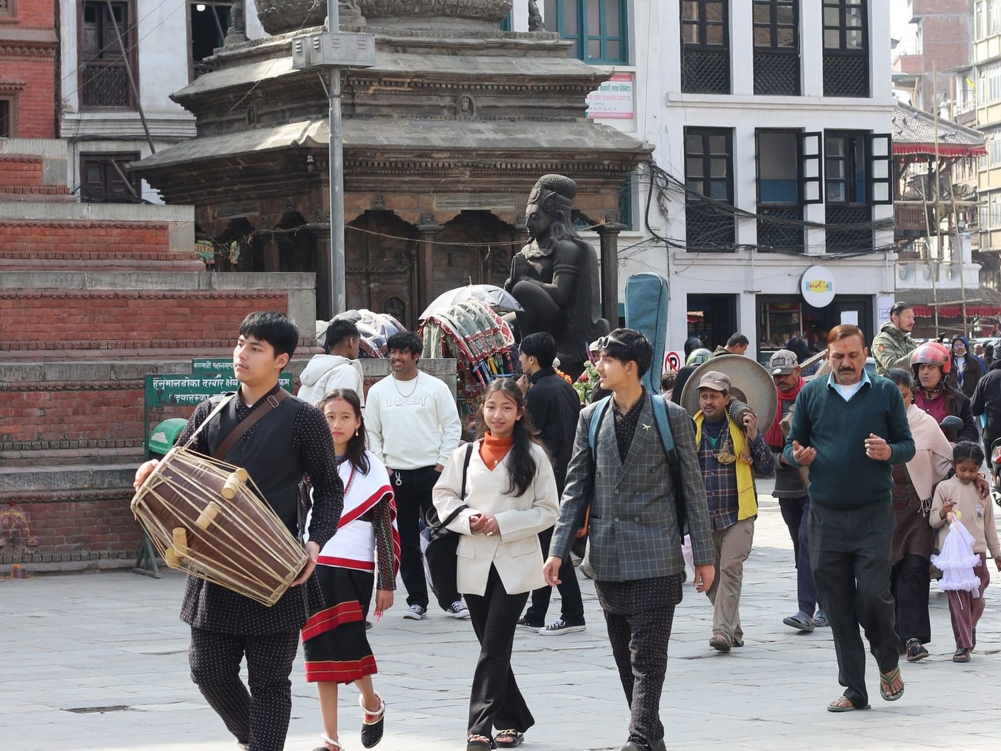 Kathmandu Historic Street Nepal