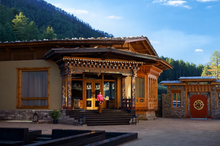 Taj Gangtey Bhutan Facade