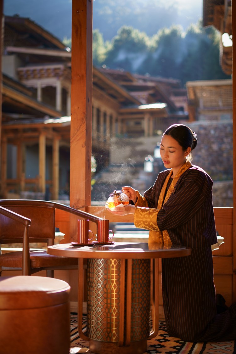 Taj Gangtey Bhutan Tea Ritual
