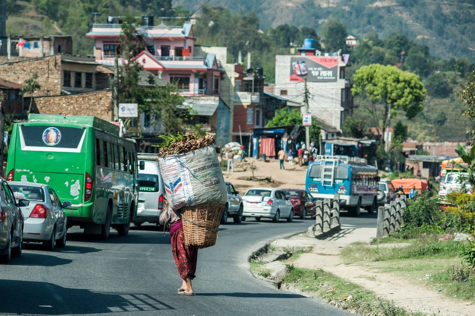 Nepal Road Traffic Local Life