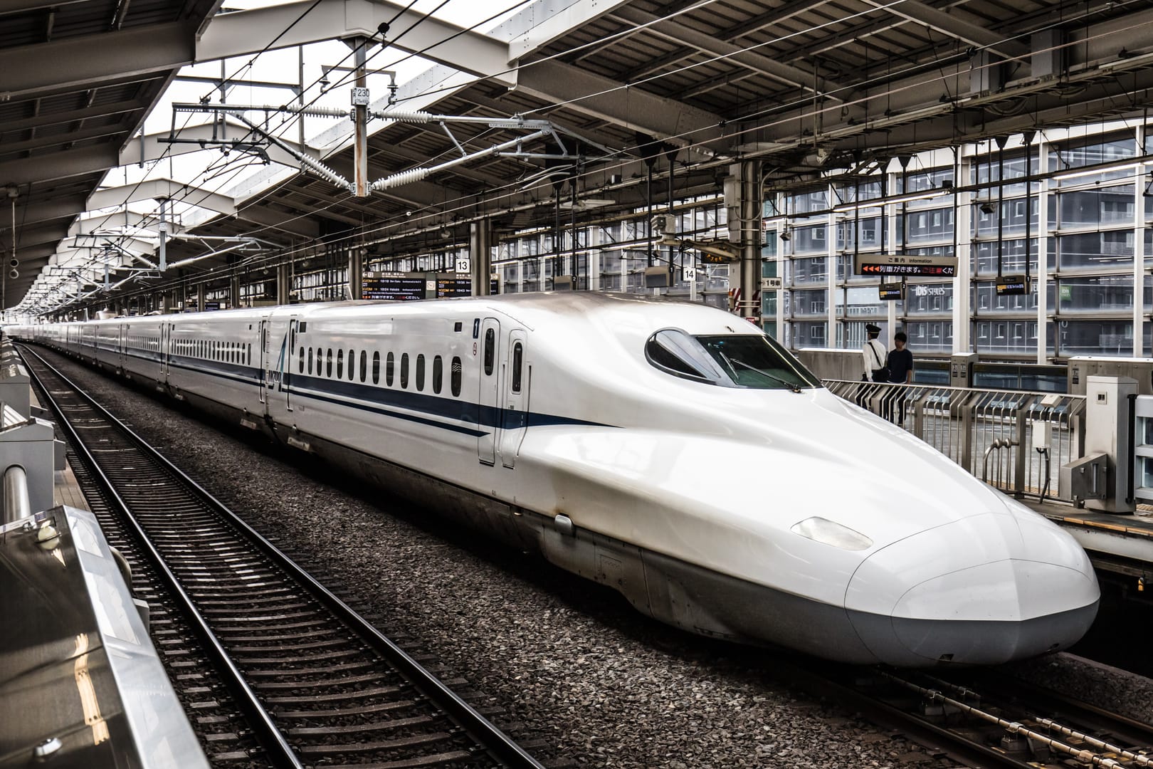 Shinkansen Arriving At Tokyo Station For A Seamless Japan Journey