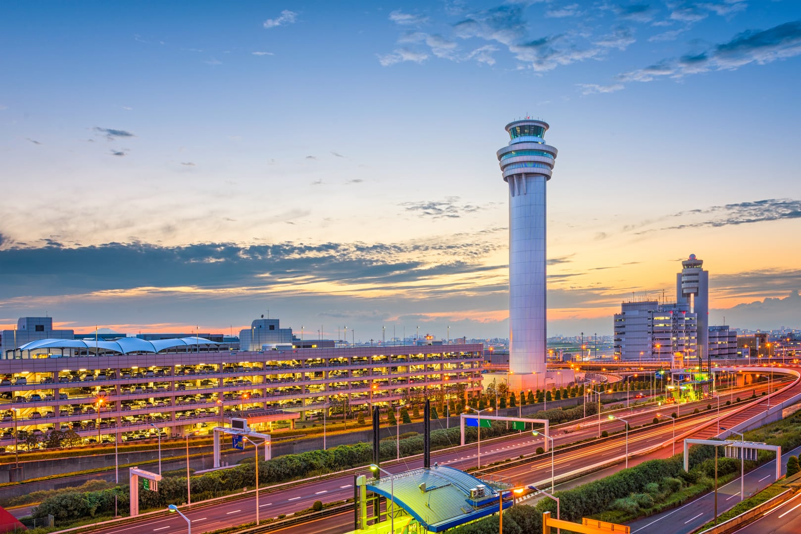 Tokyo Skyline Welcoming Travellers Arriving Through Haneda Airport